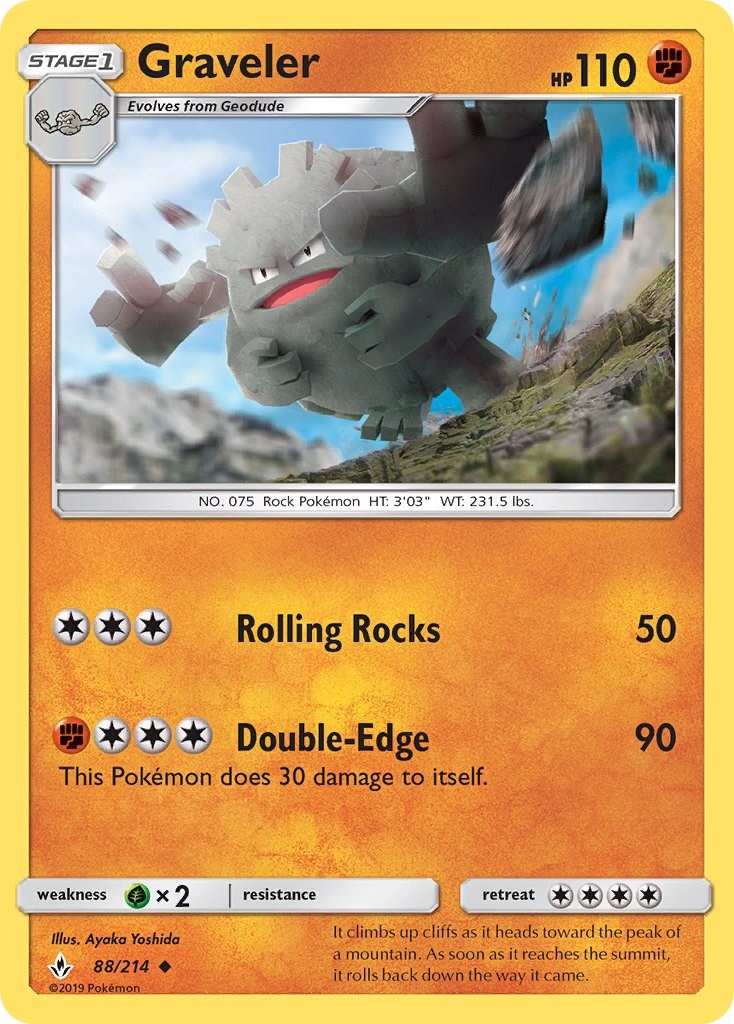 Graveler card artwork
