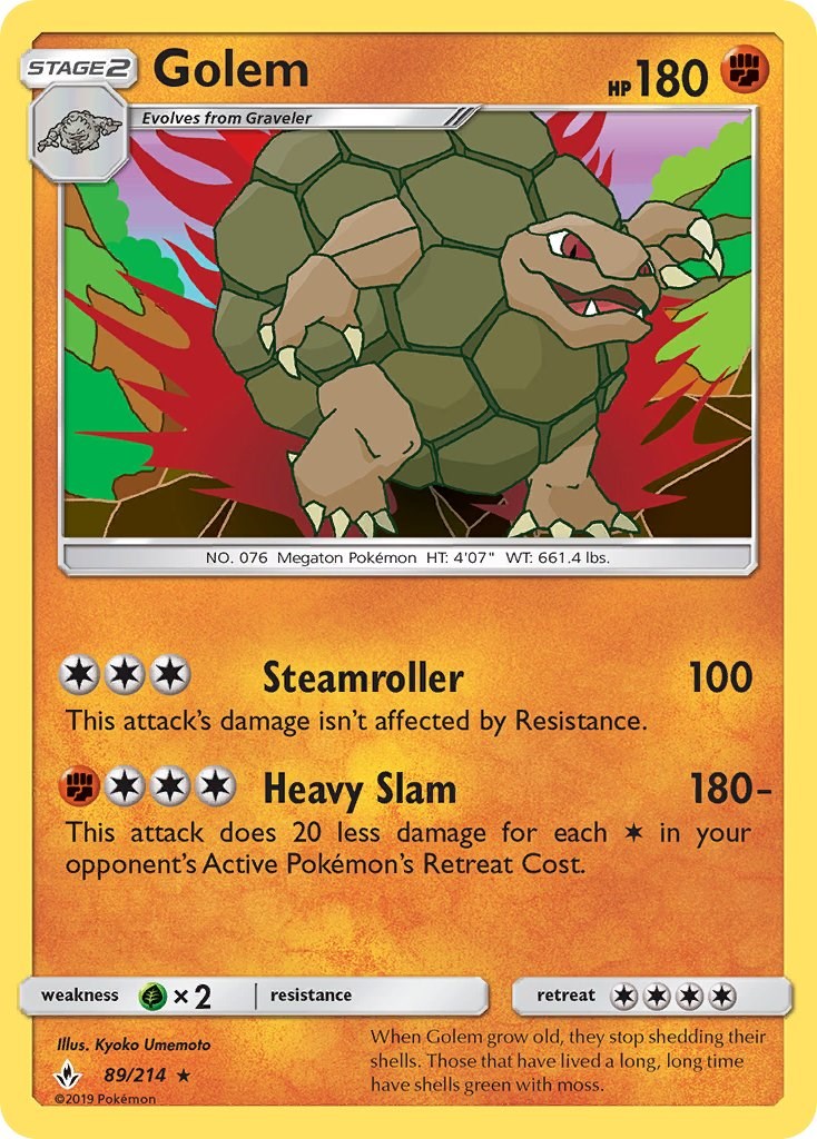 Golem card artwork