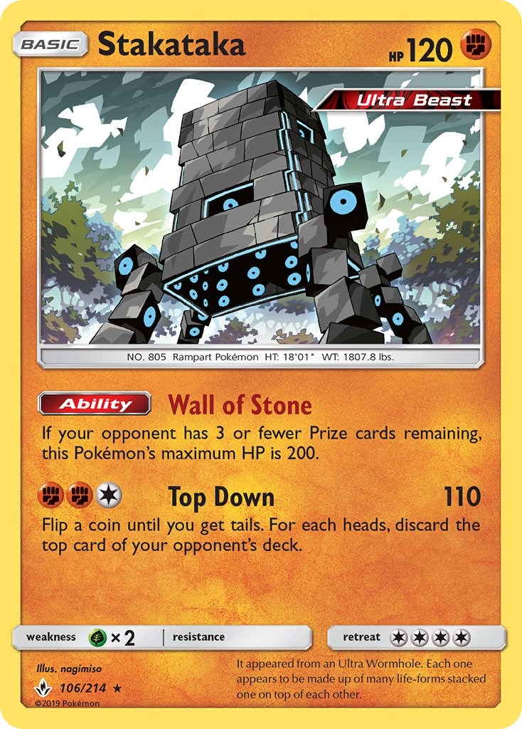 Stakataka/ Buzzwole Deck, Wiki