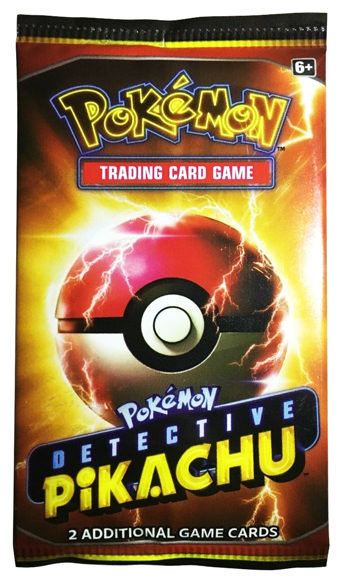 Movie Promo 2 Card Pack Booster Pack Exclusive Sealed 3 X Detective Pikachu 