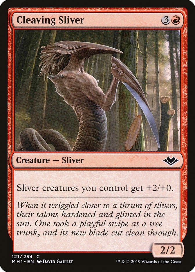 Cleaving Sliver - Modern Horizons - Magic: The Gathering