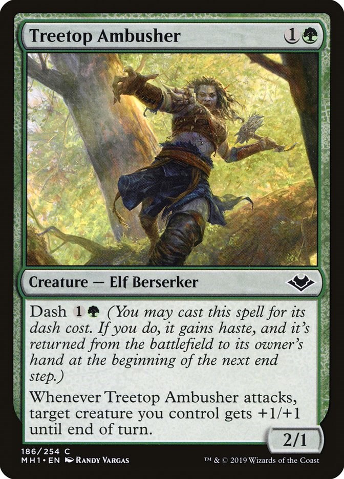 Treetop Ambusher - Modern Horizons - Magic: The Gathering