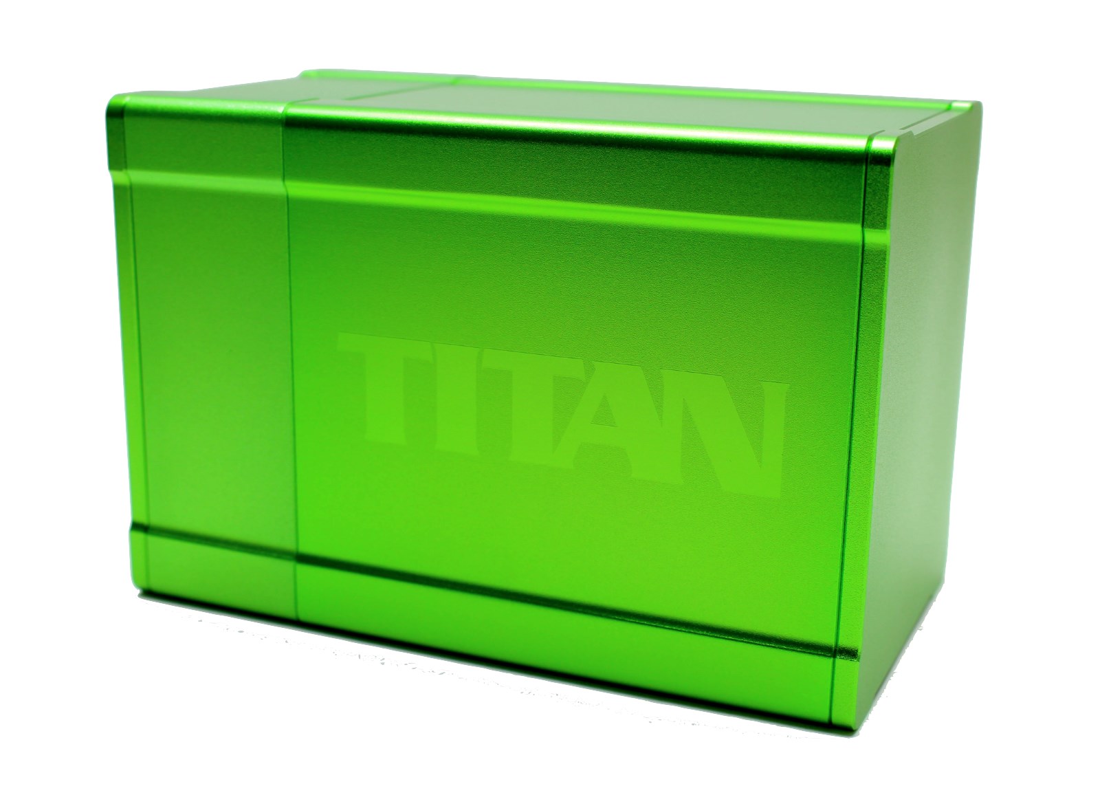 TITAN Deck Box - Solid Green - BoxGods Deck Boxes - Deck Boxes