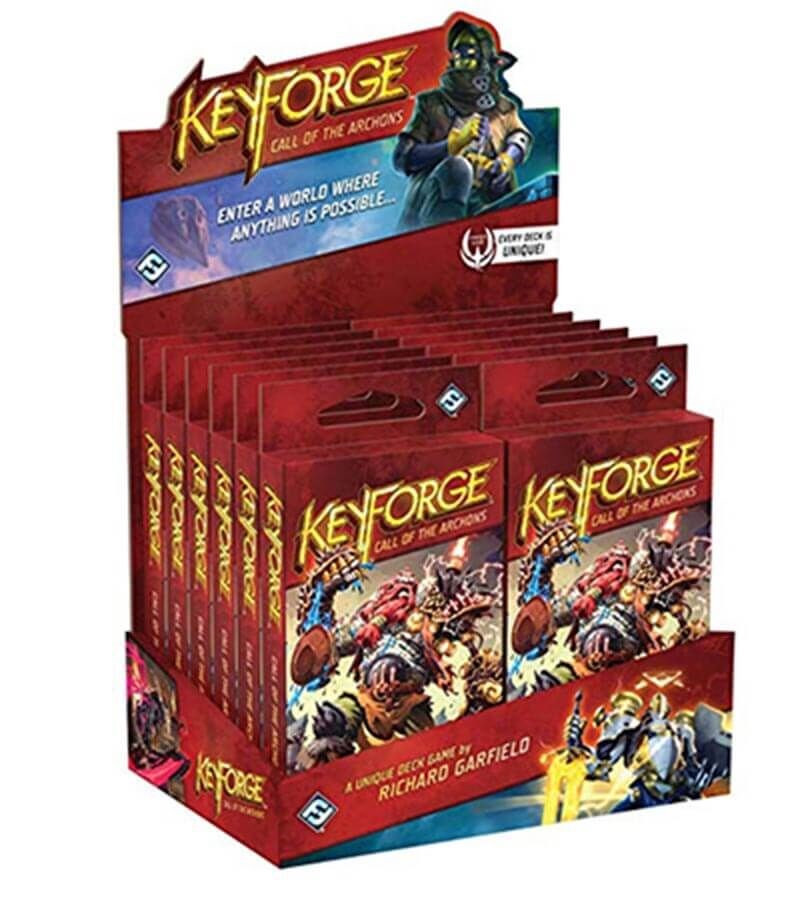 KEYFORGE CALL OF ARCHONS 12 Deck DISPLAY factory sealed NEW USA 