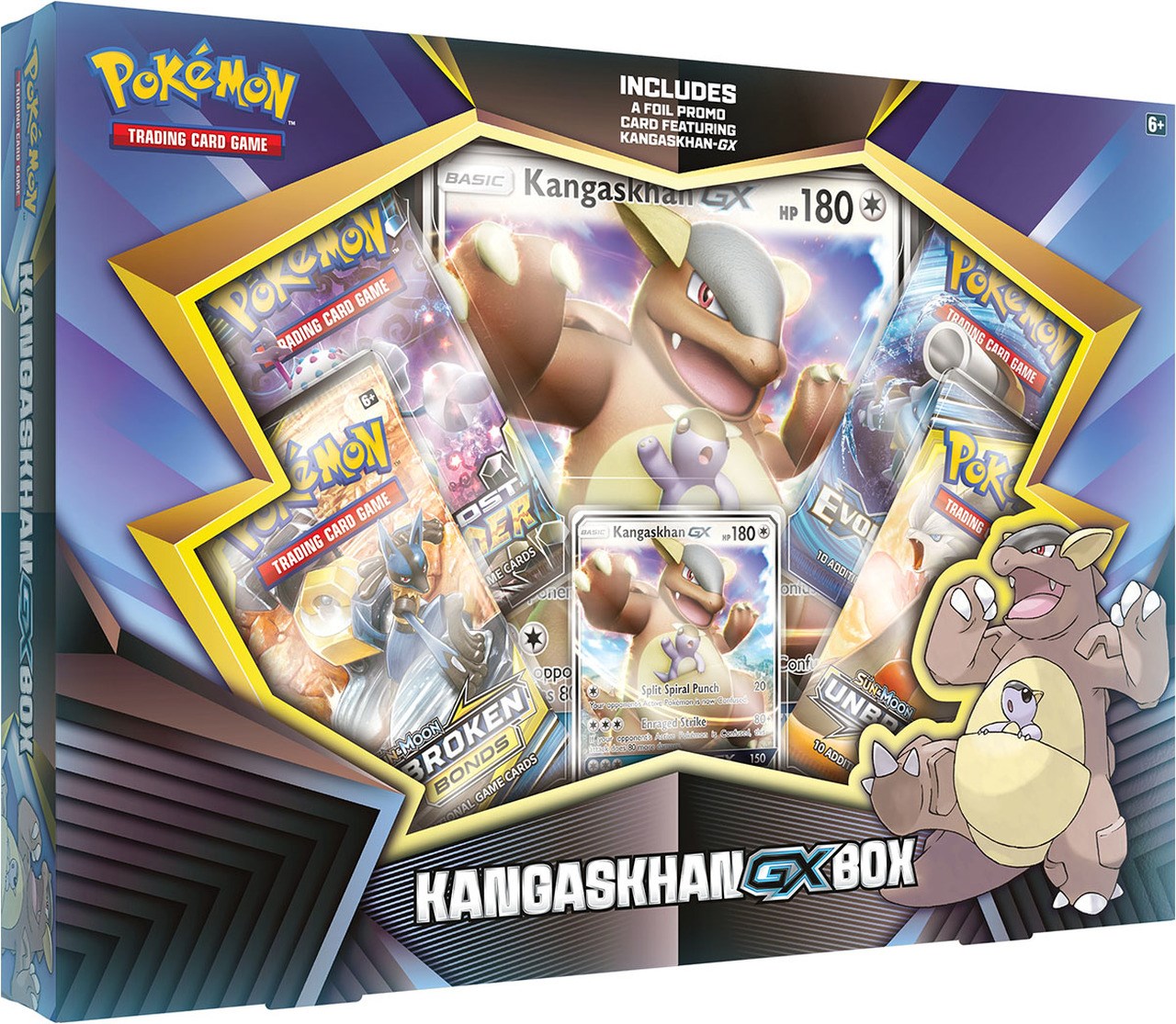 Pokemon 2018 Pokemon Card Gym Tournament Kangaskhan GX Holofoil Promo Card  #303/SM-P