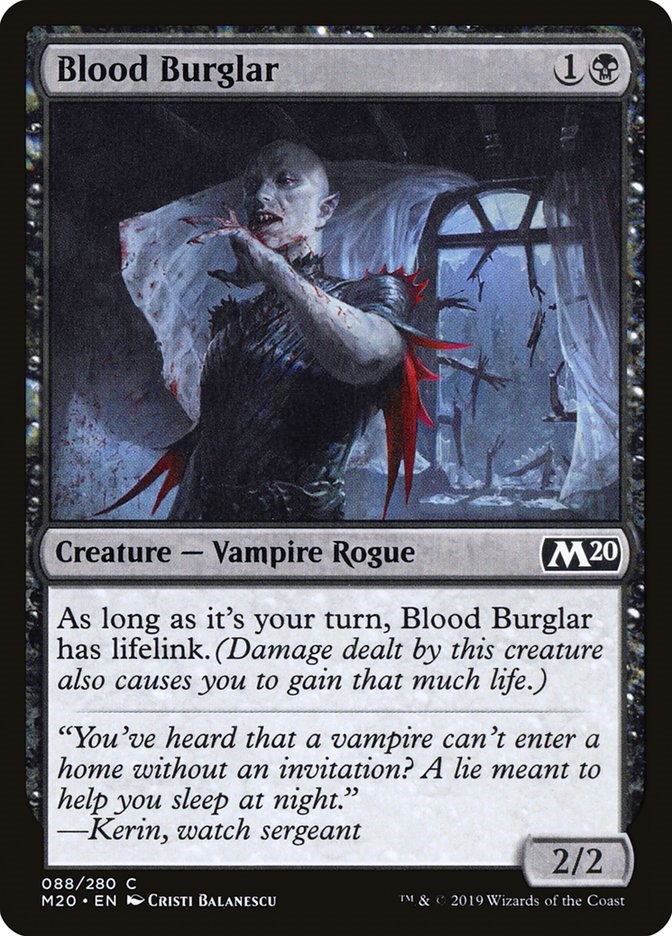 NM Card x 4 Playset MTG Core 2020 Epicure of Blood 