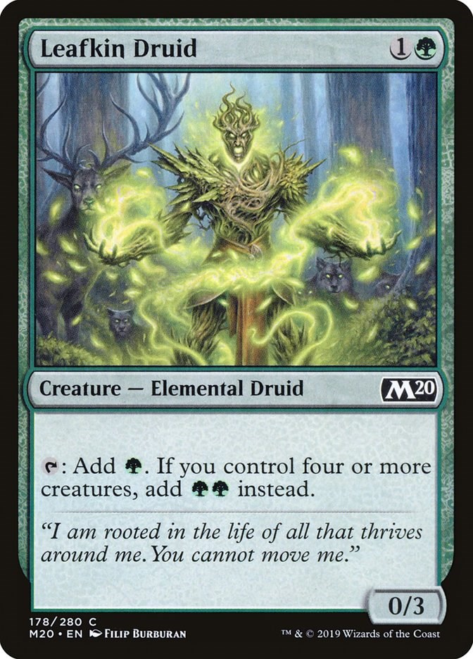 Leafkin Druid - Core Set 2020 - Magic: The Gathering