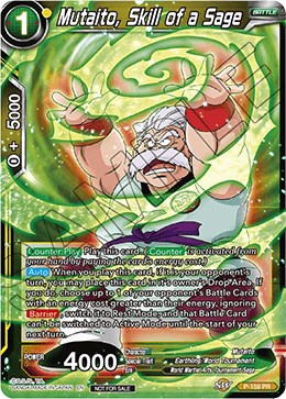 Mutaito, Skill of a Sage (Power Booster) - Promotion Cards - Dragon ...