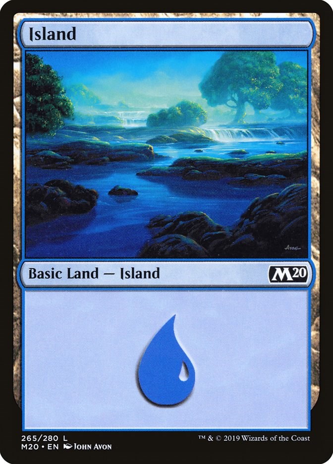 Island - Core Set 2020 - Magic: The Gathering