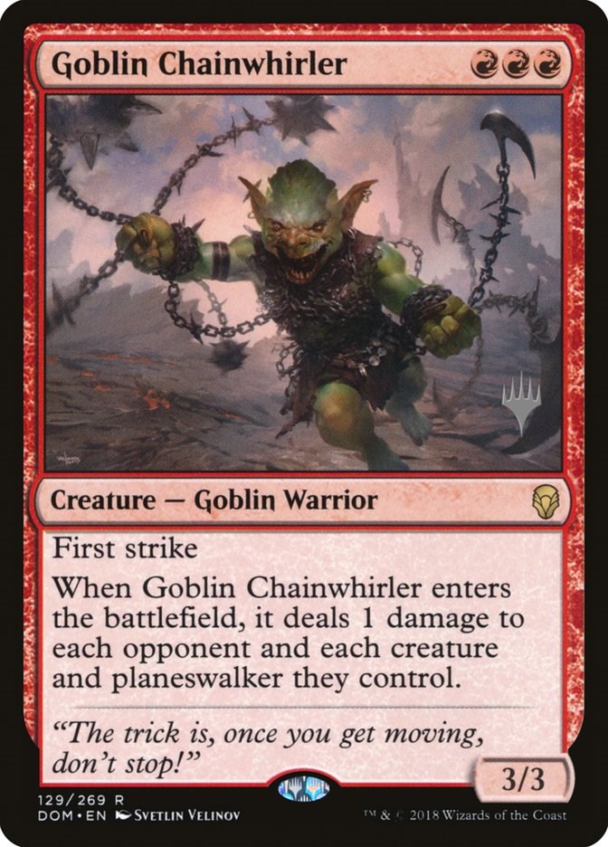 Goblin Chainwhirler - Promo Pack: Core Set 2020 - Magic: The Gathering