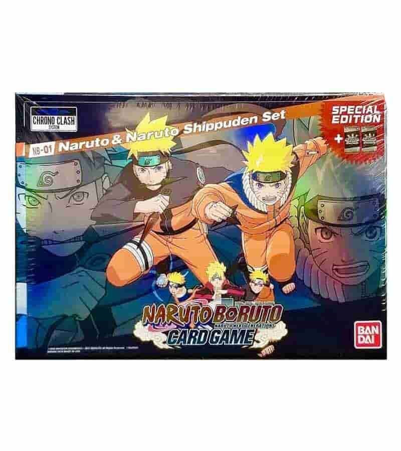 Chrono Clash NB-01 Naruto Boruto Next Generations Card Game Special Edition  Set