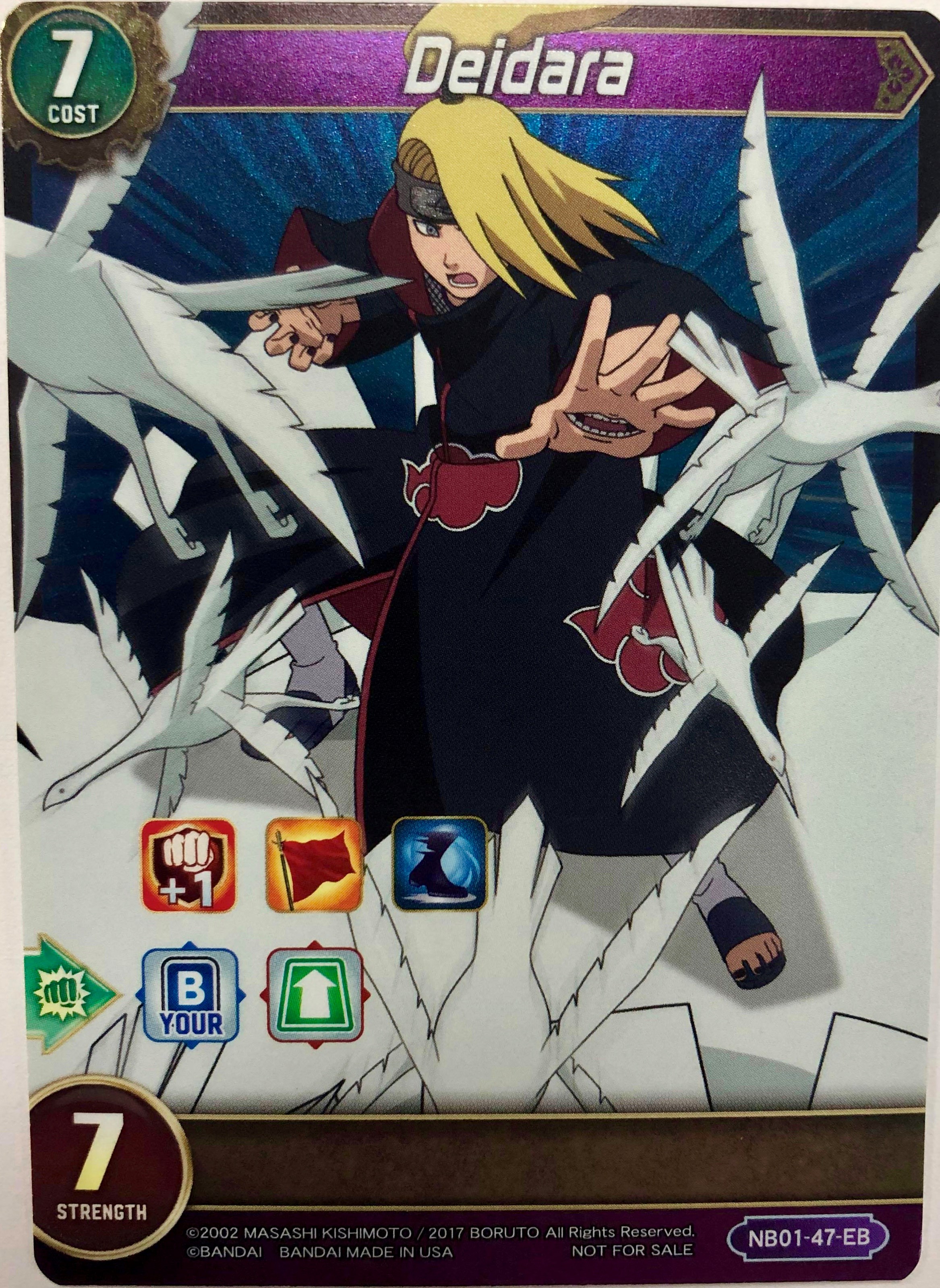 Deidara (NB01-47-EB) - NB Tournament Pack Cards - Chrono Clash System