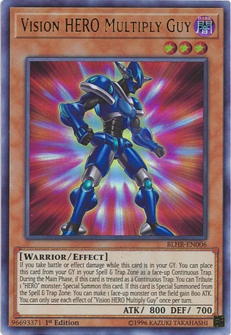 Vision HERO Multiply Guy - Battles of Legend: Hero's Revenge - YuGiOh