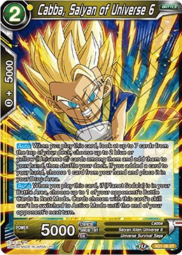 Cabba, Saiyan of Universe 6 - Assault of the Saiyans - Dragon Ball ...