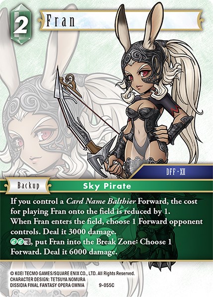 Fran Evolves Final Fantasy Fran