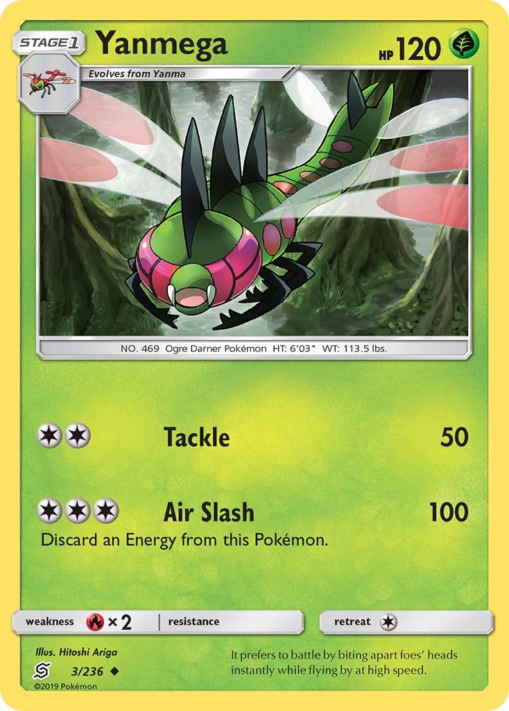 Yanmega card artwork
