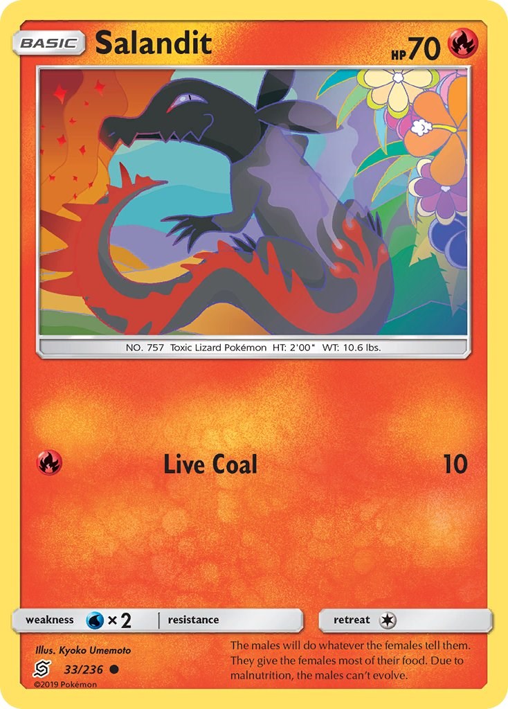 Salandit card artwork