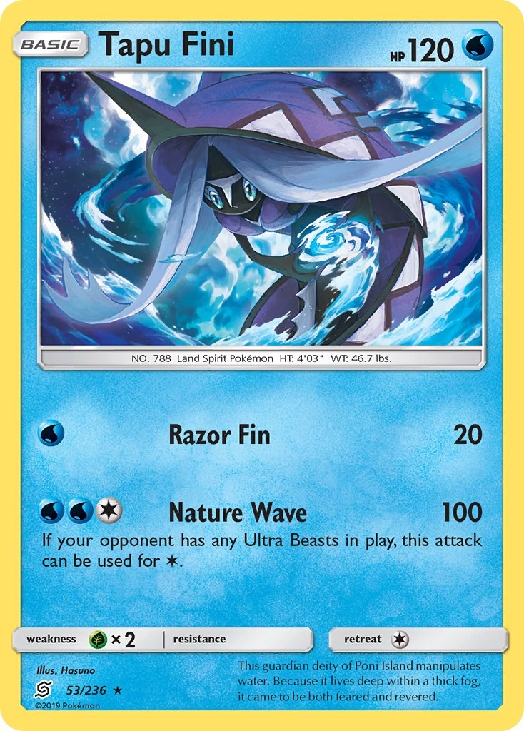 Tapu Fini card artwork