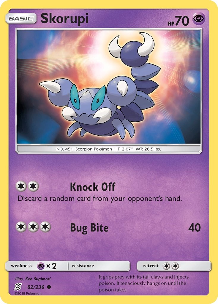Skorupi card artwork