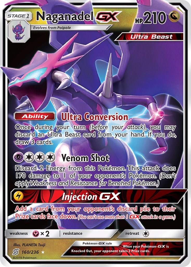 TCG Ultra Forces - #23 Naganadel GX