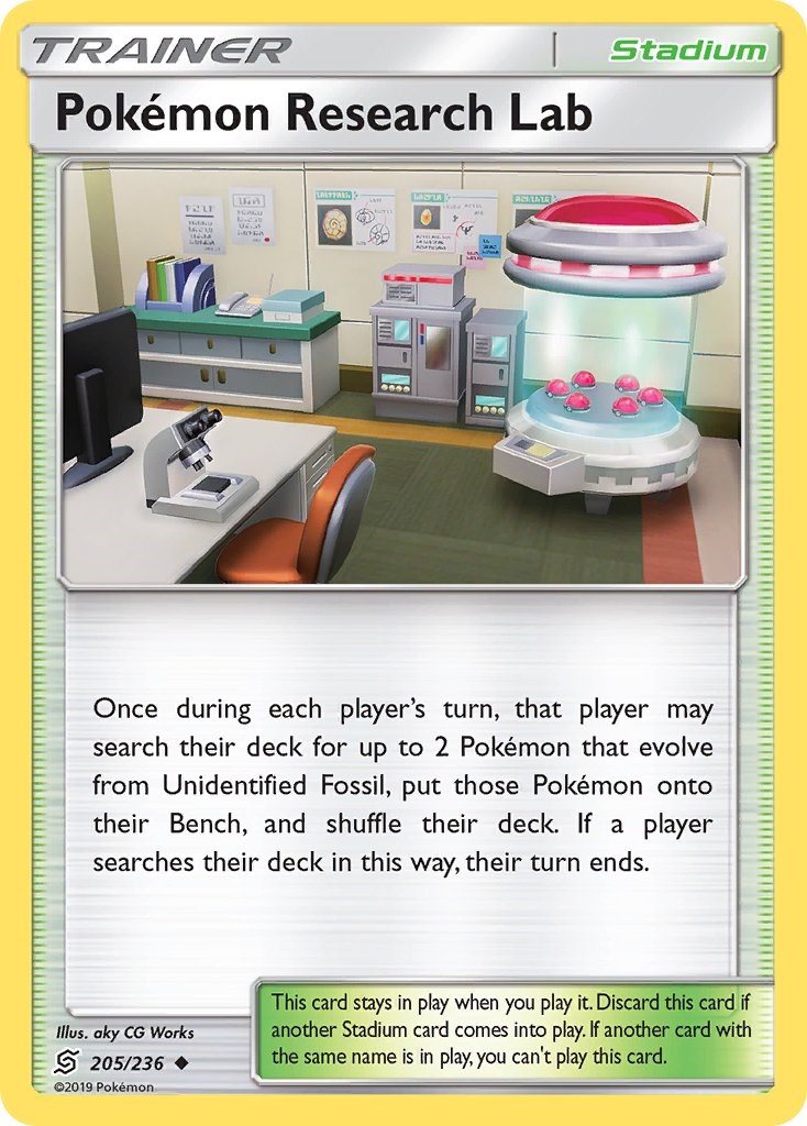 Pokemon Research Lab - SM - Unified Minds - Pokemon