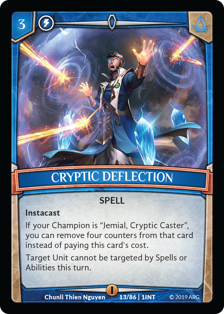 Cryptic Deflection - Intro Decks - 2019 - Argent Saga TCG