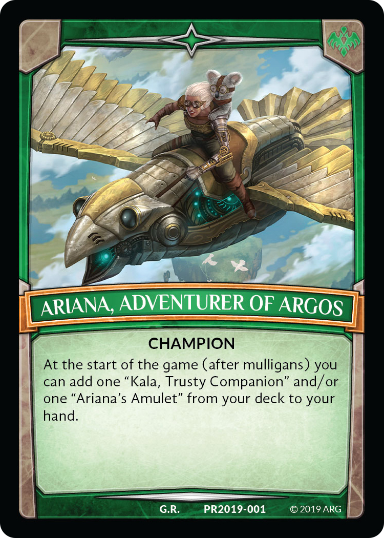 Ariana, Adventurer of Argos - Argent Saga Promos - Argent Saga TCG