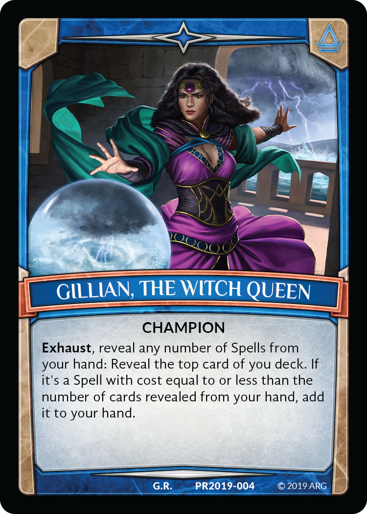 Gillian, the Witch Queen - Argent Saga Promos - Argent Saga TCG