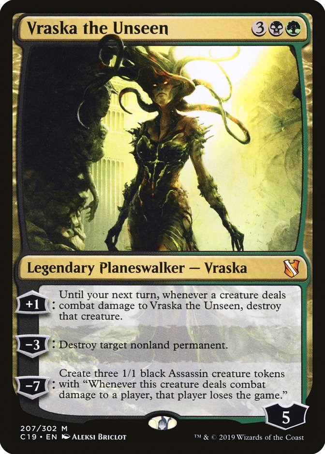 Vraska the Unseen - Commander 2019 - Magic: The Gathering