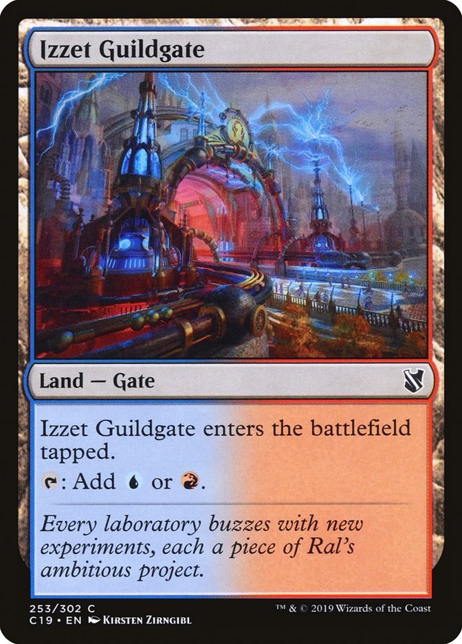 Izzet Guildgate - Commander 2019 - Magic: The Gathering