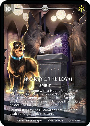 Buckeye, the Loyal (Full Art) - Argent Saga Promos - Argent Saga TCG