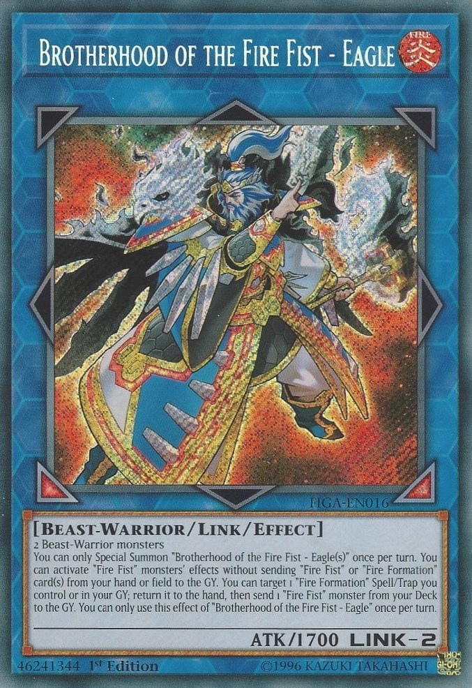 Brotherhood of the Fire Fist Eagle Fists of the Gadgets YuGiOh