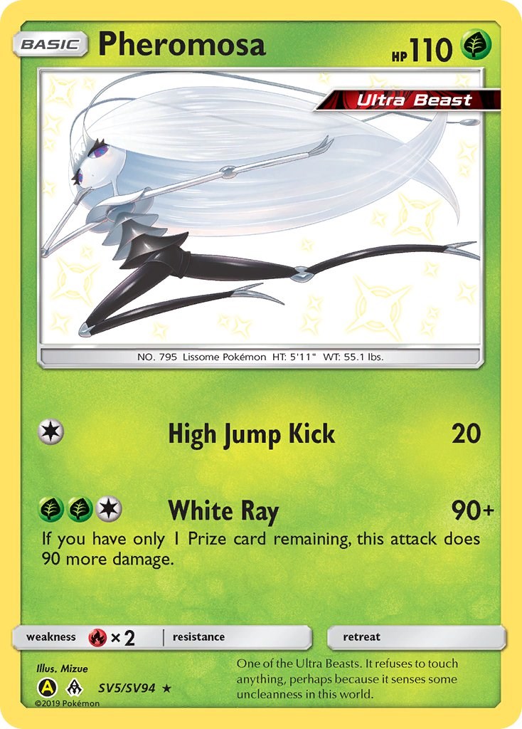 Pokémon Ultra Beast Pheromosa/Celesteela Trading Card Game