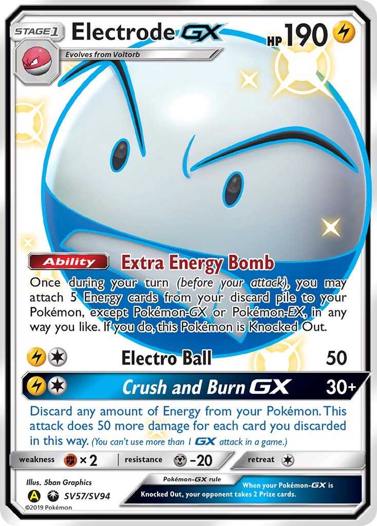 shiny electrode pokemon