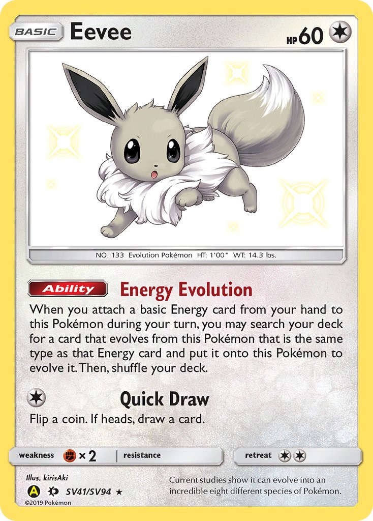 pokemon shiny eevee evolutions