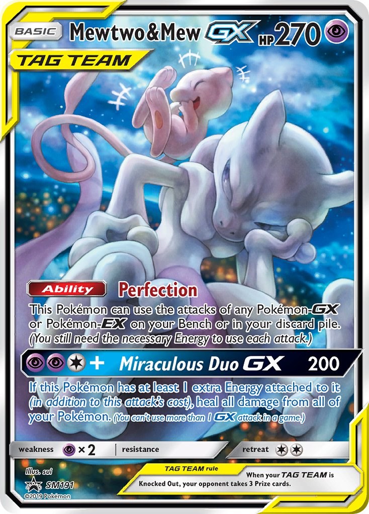 Mew WOTC and Mewtwo XY - Rare Legendary Pokemon Cards - NM/LP 100% Authentic