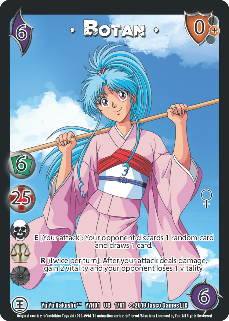 Botan Yu Yu Hakusho Universus 