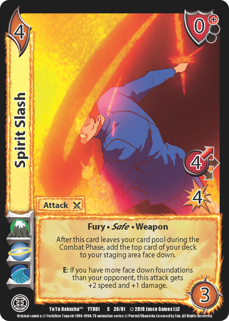Spirit Slash - Yu Yu Hakusho - UniVersus