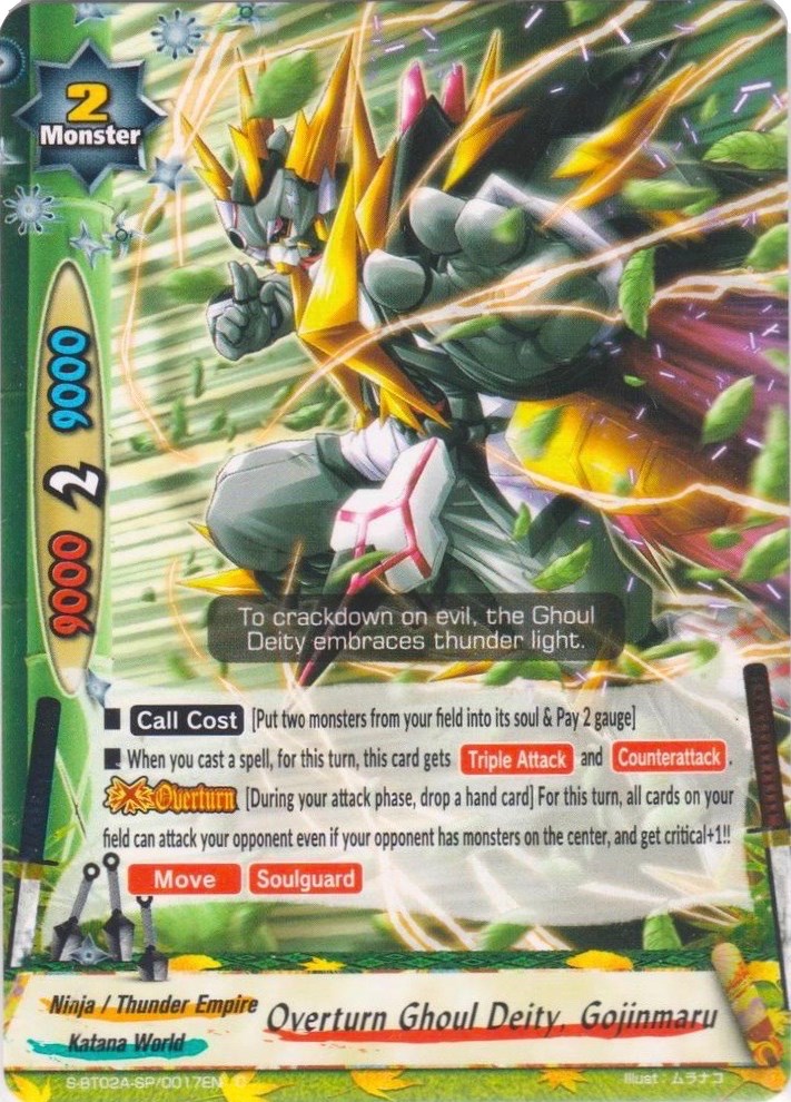 Overturn Ghoul Deity, Gojinmaru - Blazing Overclash - Future Card ...