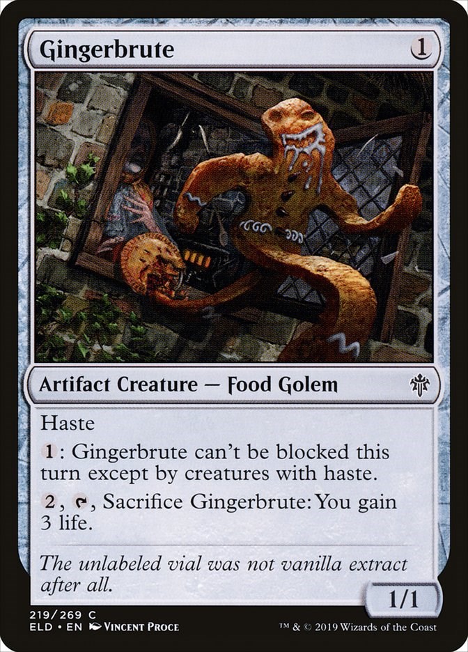 Gingerbrute Throne of Eldraine Magic The Gathering