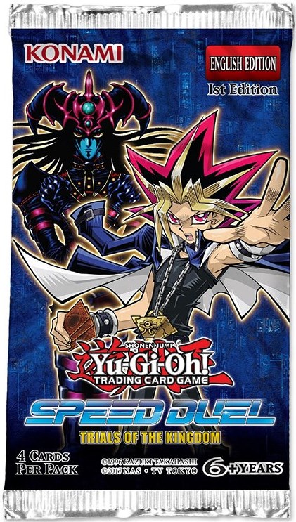 Booster PACKS Yu-Gi-Oh Cards 5 Pack Lot Speed Duel: Trials of the Kingdom 