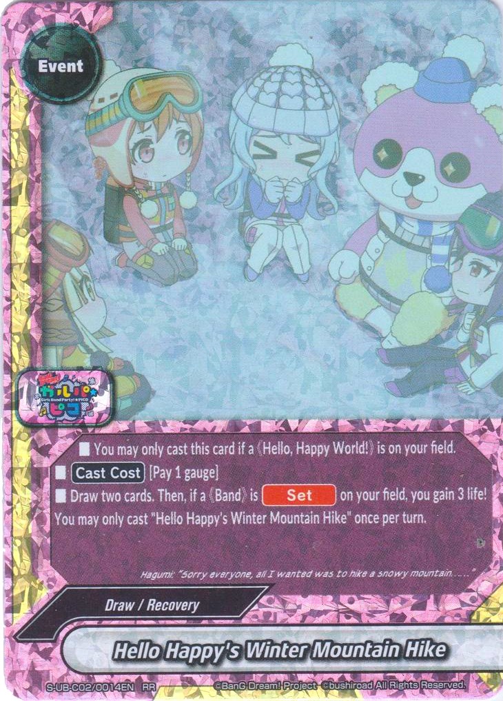 Flag Card S-PR/079EN Buddyfight Bang Dream! Girls Band Party PICO