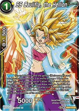 SS Caulifla, the Hellion - Expansion Deck Box Set 07: Magnificent ...