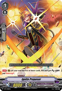 Ignite Proposer - V Promo Cards - Cardfight Vanguard