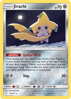 Jirachi card artwork