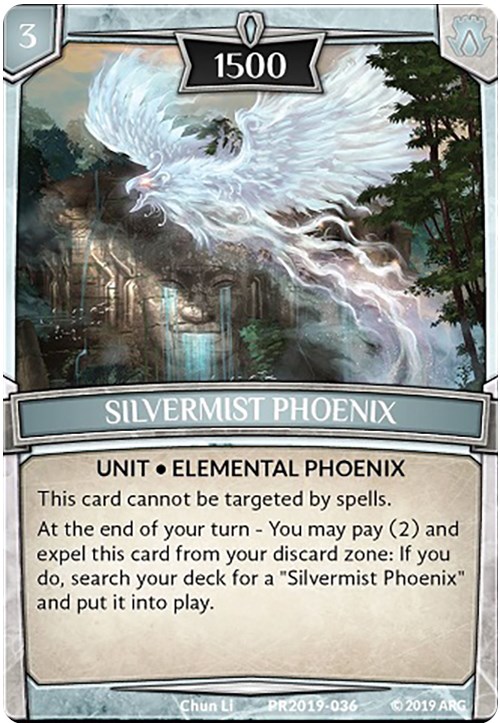 Silvermist Phoenix - Argent Saga Promos - Argent Saga TCG