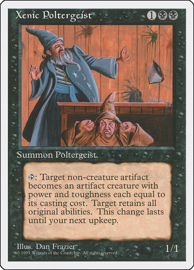 Xenic Poltergeist - Fourth Edition - Magic: The Gathering