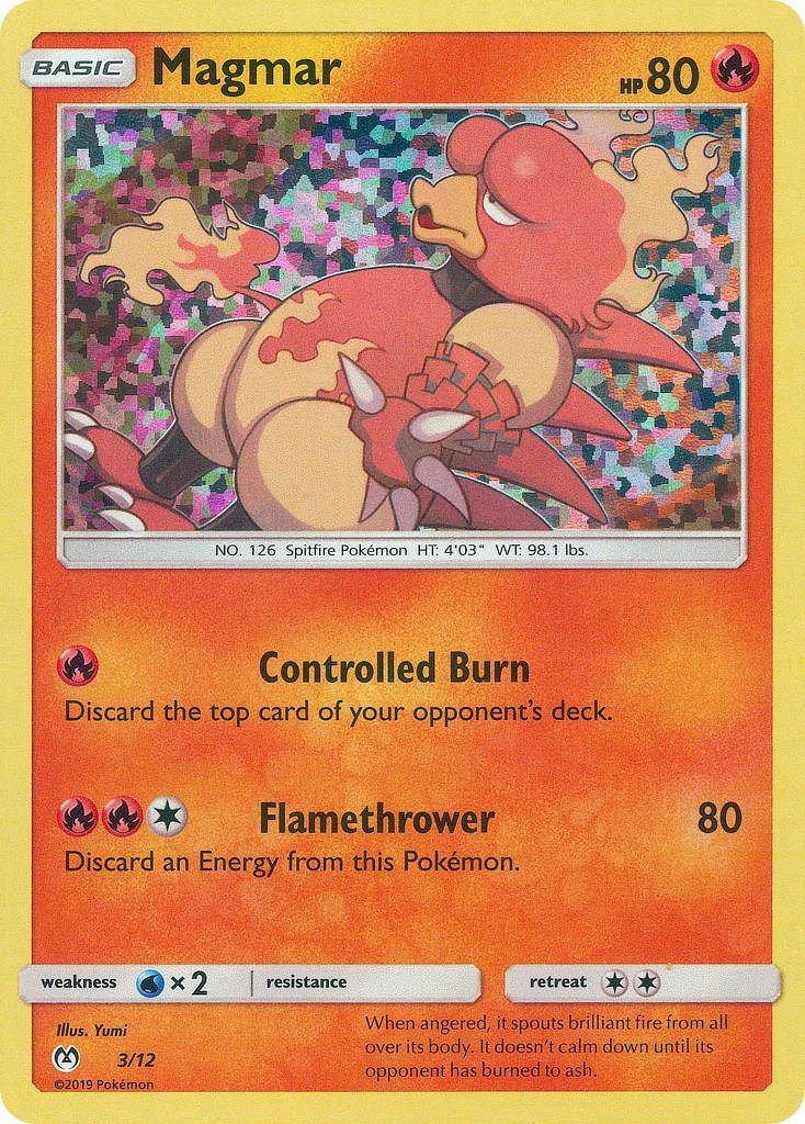 Magmar card artwork