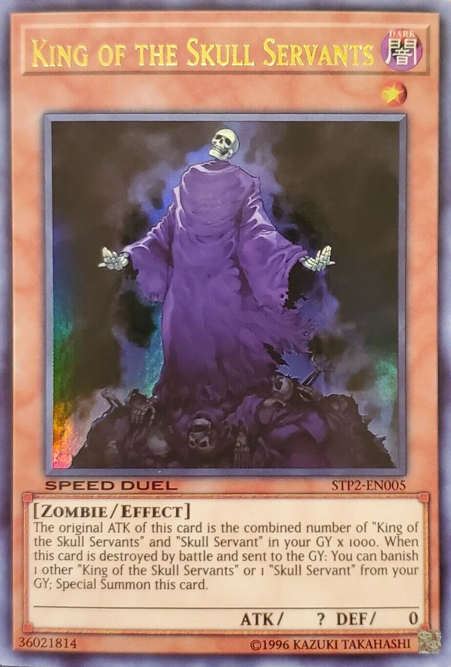 King of the Skull Servants - Speed Duel: Tournament Pack 2 - YuGiOh