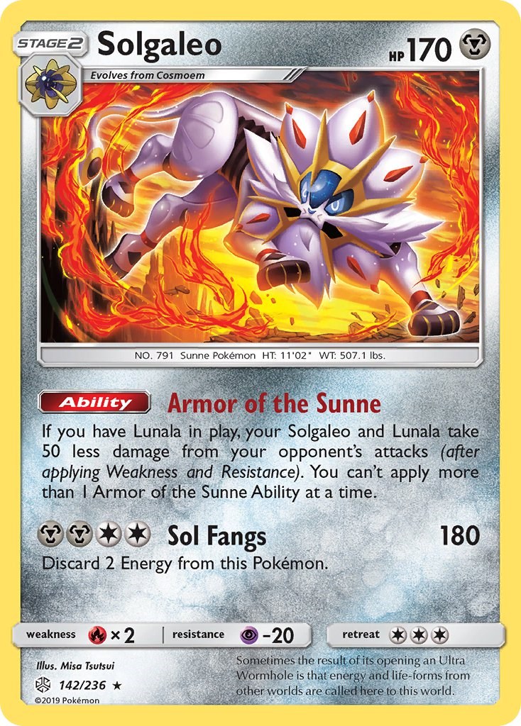 POKÉMON CARD GAME S8a 016/028 Solgaleo